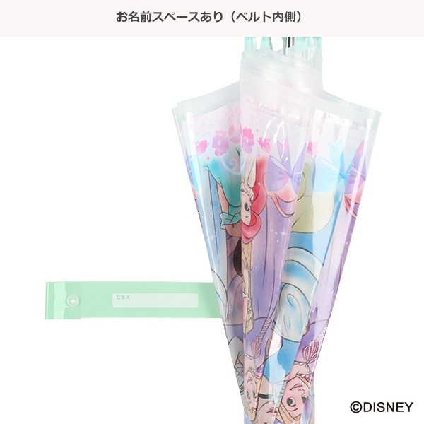 スケーター）ドーム型ビニールジャンプ傘 55cm（ディズニープリンセス）