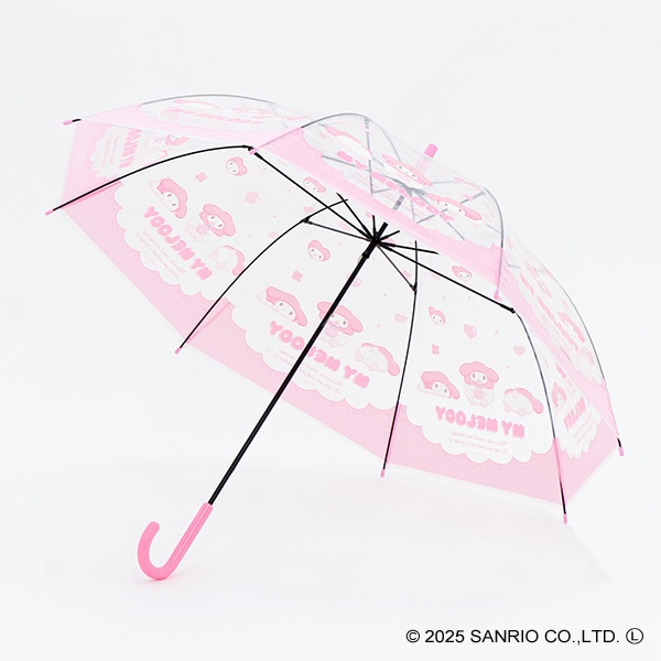 スケーター）ビニール手開き傘 60cm（マイメロディ）