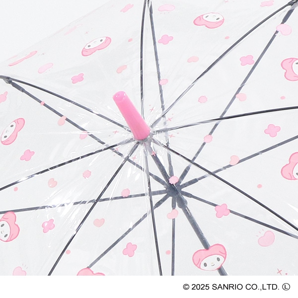 スケーター）ビニール手開き傘 60cm（マイメロディ）