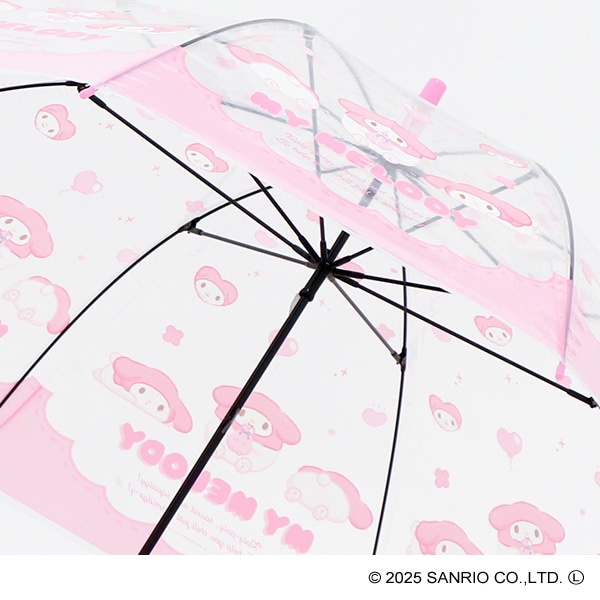 スケーター）ビニール手開き傘 60cm（マイメロディ）