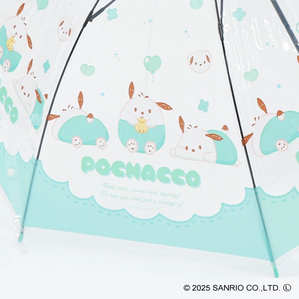 スケーター）ビニール手開き傘 60cm（ポチャッコ）