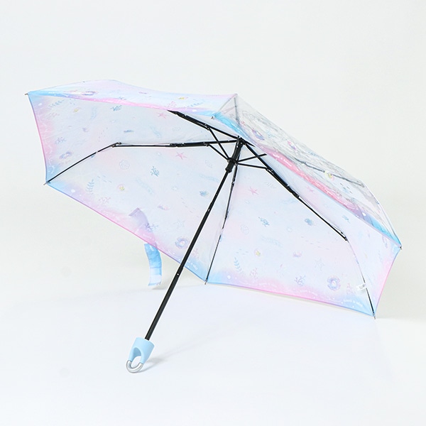 キッズ折りたたみ傘 50cm（カラフルマリン）
