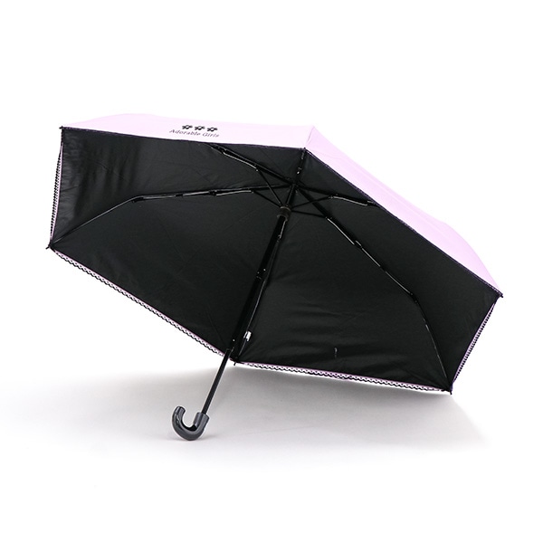 晴雨兼用折りたたみ手開き傘 55cm（レース）