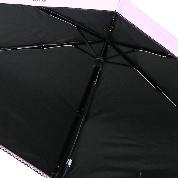晴雨兼用折りたたみ手開き傘 55cm（レース）