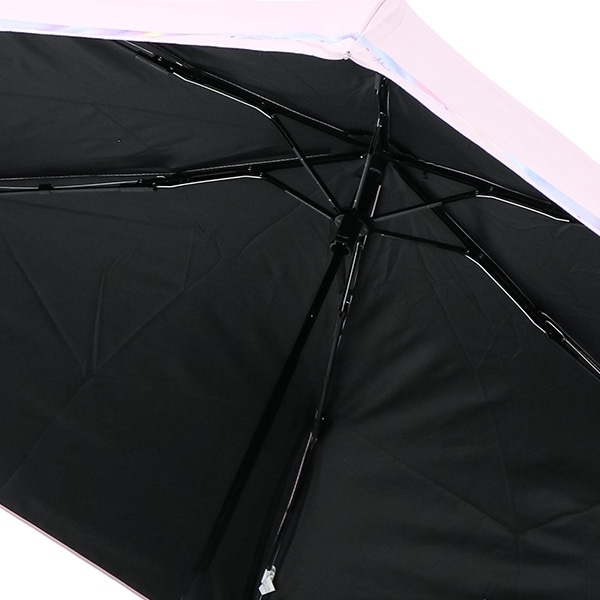 晴雨兼用折りたたみ手開き傘 50cm（シルキーウェイ）