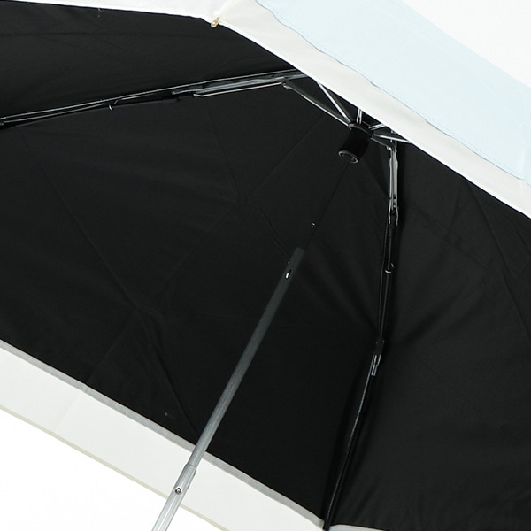 晴雨兼用折りたたみ傘 55cm（UVオーガンジーバイカラー）