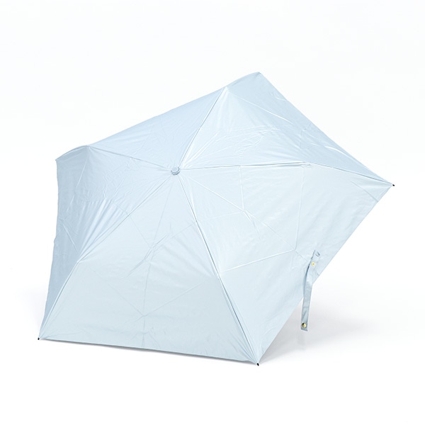 晴雨兼用折りたたみ傘 50cm（パール）