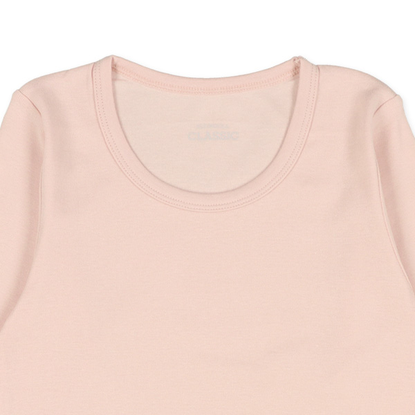 4枚組長袖シャツ肌着（ピンクグラデーション）