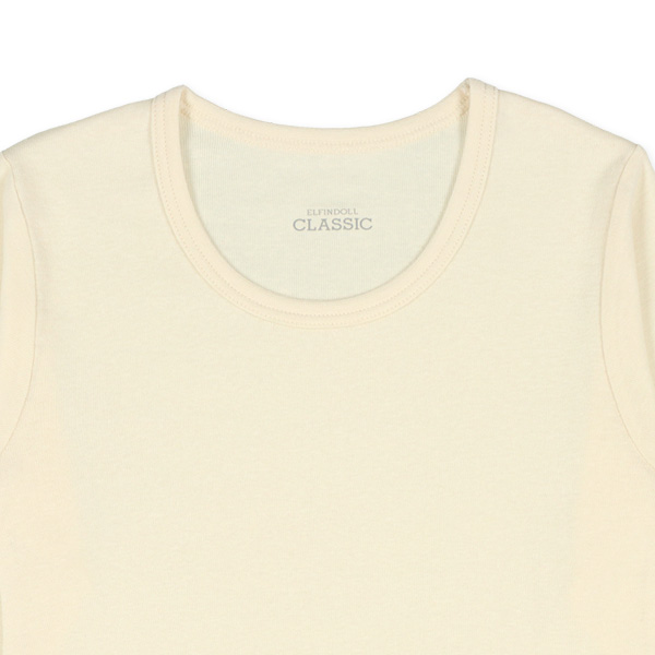 4枚組長袖シャツ肌着（ベージュ・ピンクベージュ無地）