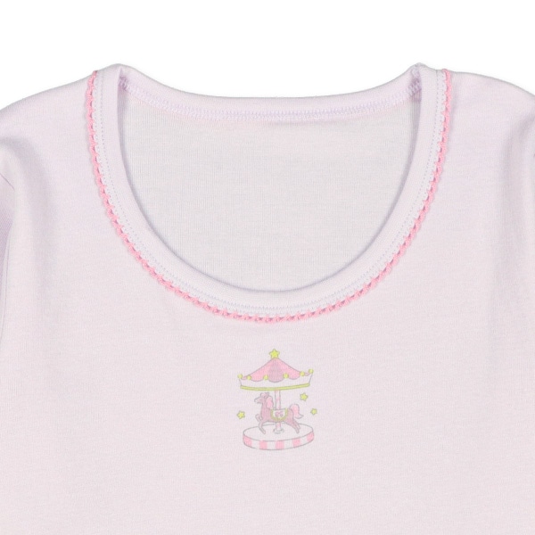 3枚組長袖シャツ肌着（ユニコーン）