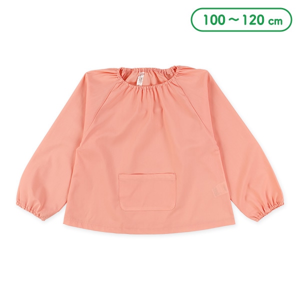 長袖スモック（ピンク無地）