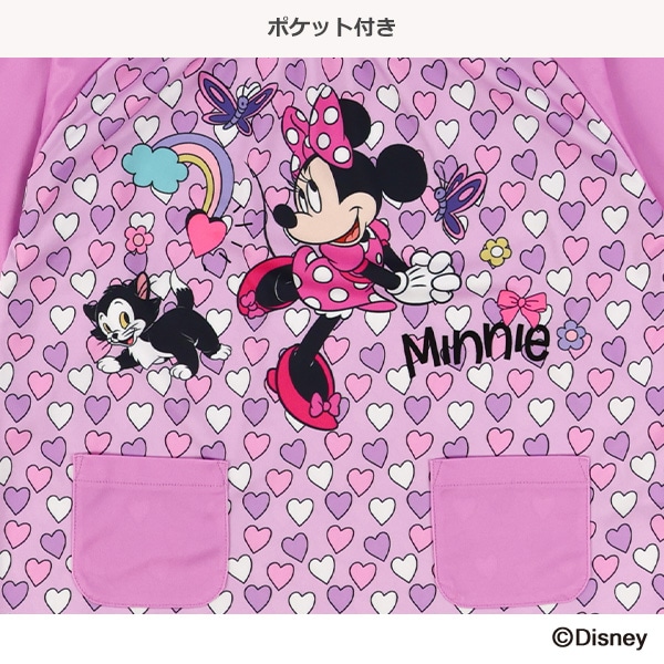 長袖スモック（ミニーマウス）