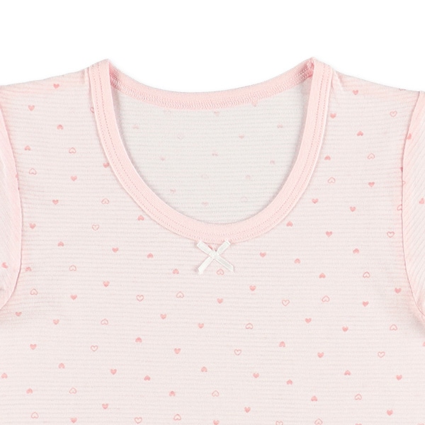 3枚組半袖シャツ肌着（スイーツ・いちご・ハート）