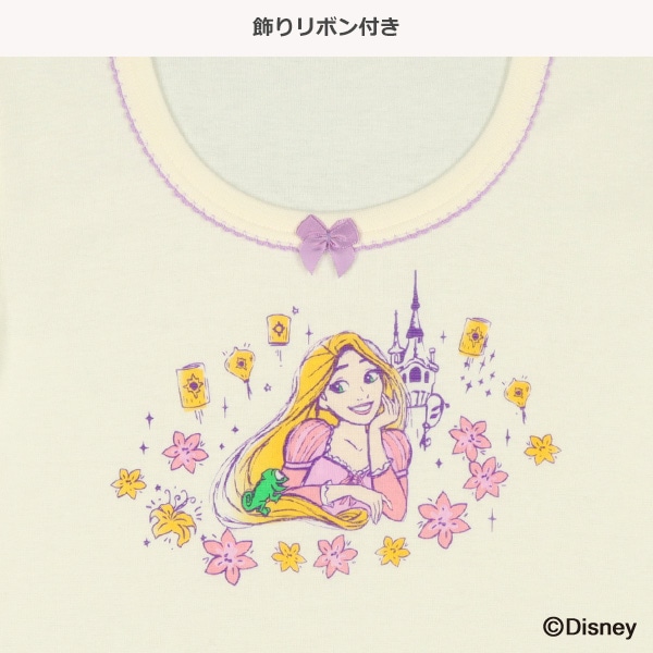 3枚組半袖シャツ肌着（ディズニープリンセス）