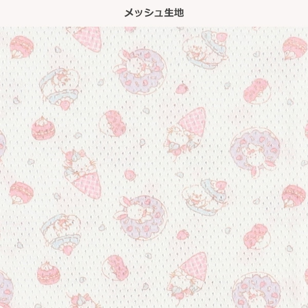 3枚組メッシュキャミソール肌着（アニマル・リボン・チェリー）