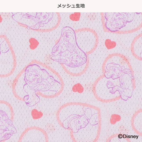 DRYWRAP）3枚組メッシュタンクトップ肌着（ディズニープリンセス）