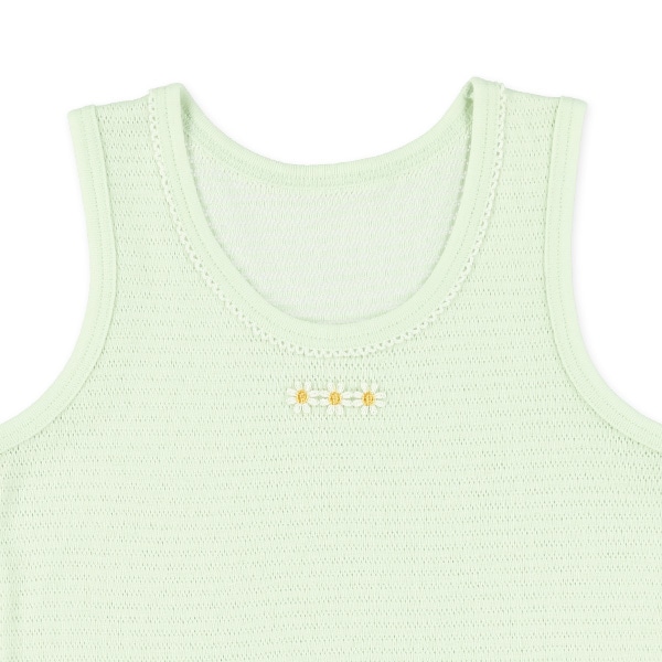 3枚組タンクトップ肌着（ハート・小花）