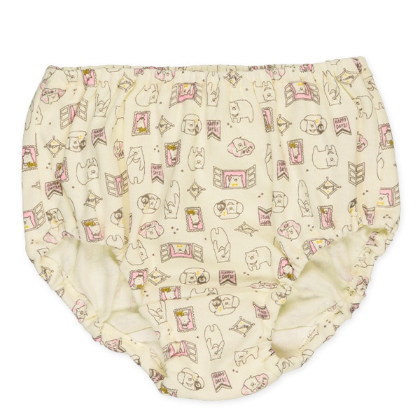 5枚組ショーツ（いちご・ドット・くま・リーフ）