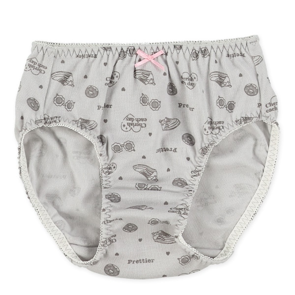 5枚組ショーツ（スイーツ・チェリー・アイテム総柄）