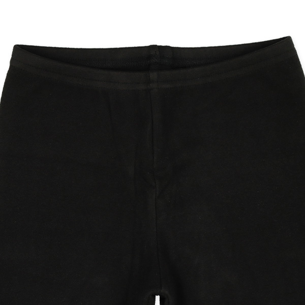 1分丈微起毛オーバーパンツ（ブラックリボン）