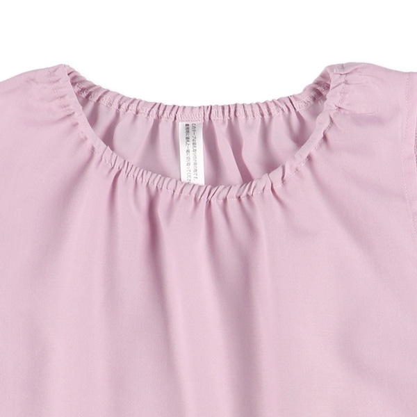 袖なしスモック（ピンクパープル）