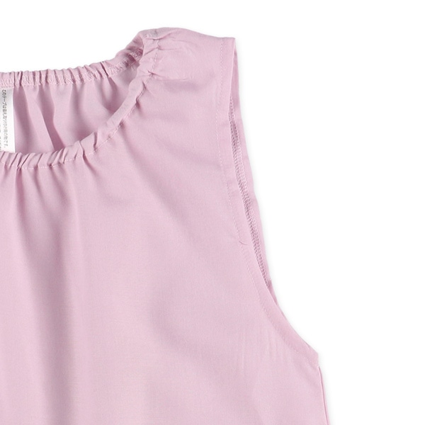 袖なしスモック（ピンクパープル）