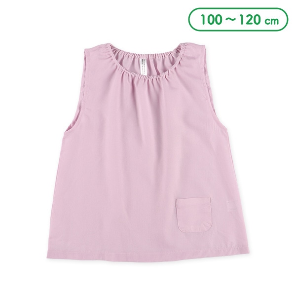 袖なしスモック（ピンクパープル）