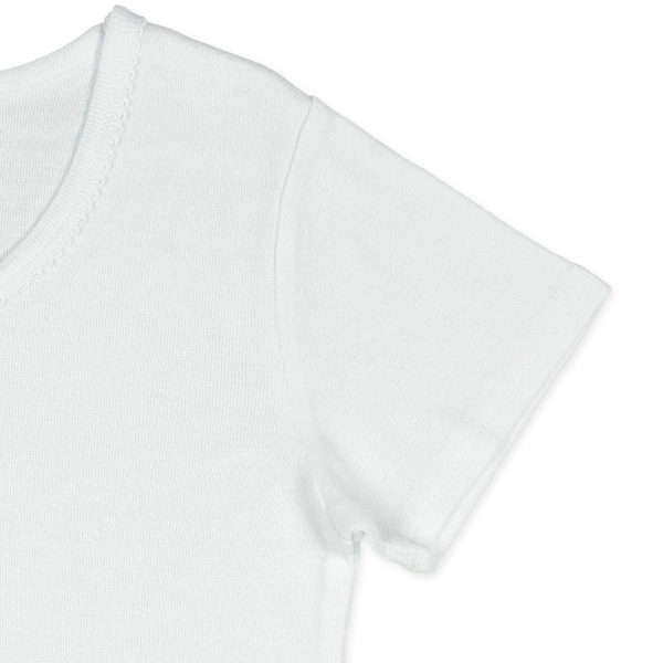 3枚組半袖シャツ肌着（リボン）