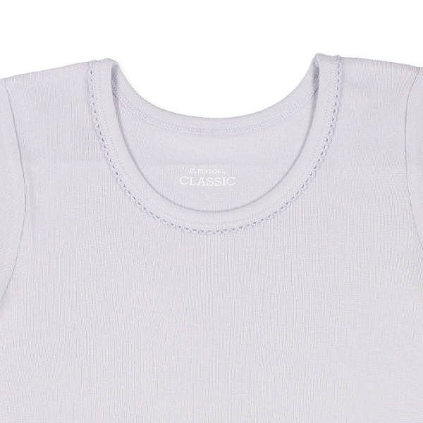 4枚組半袖シャツ肌着（星ドット・無地）