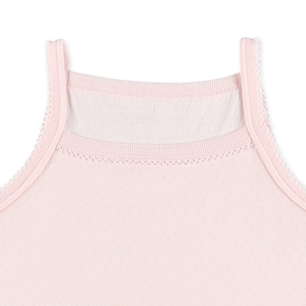 3枚組キャミソール肌着（ジャガード・ハイバック）