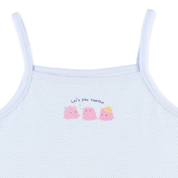 3枚組メッシュキャミソール肌着（海のおともだち）