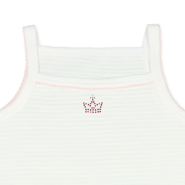 DRYWRAP）3枚組キャミソール肌着（冠・月・ねこ）