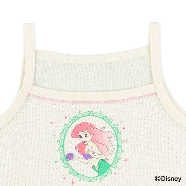 DRYWRAP）3枚組メッシュキャミソール肌着（ディズニープリンセス）