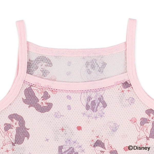 DRYWRAP）3枚組メッシュキャミソール肌着（ディズニープリンセス）