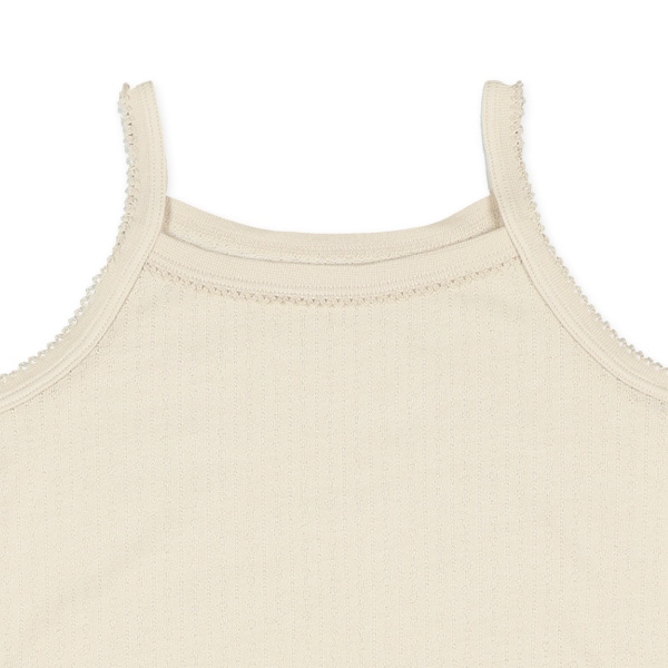 4枚組キャミソール肌着（リボン・ジャガード風）