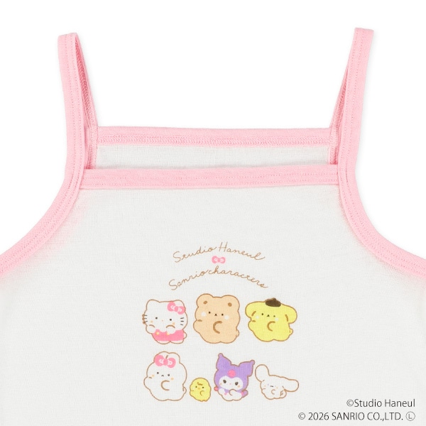 3枚組キャミソール肌着（スタジオハヌル・サンリオキャラクターズ）