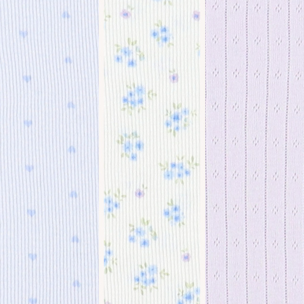 3枚組キャミソール肌着（ハート・小花・猫足）