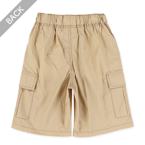 ポプリンカーゴハーフパンツ