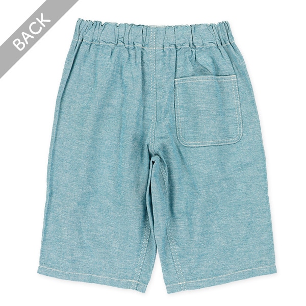 綿麻ハーフパンツ