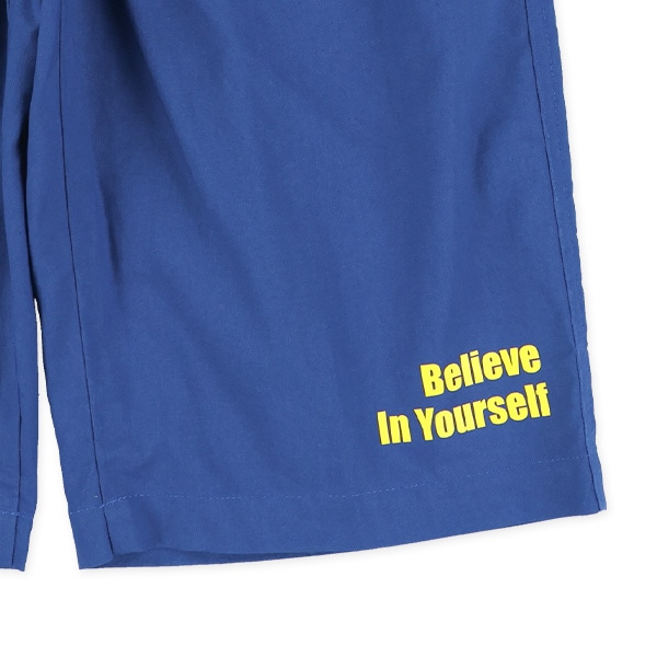 ワンポイントプリントハーフパンツ