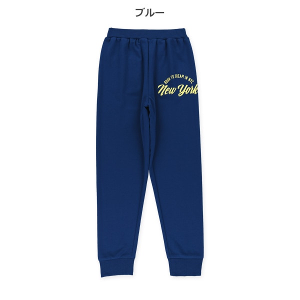 ミニ裏毛ロゴプリントパンツ