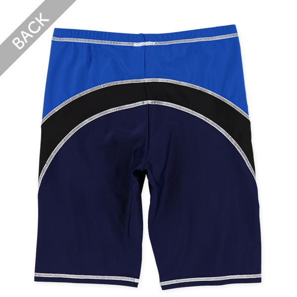 ストレッチ配色切り替えスイムパンツ