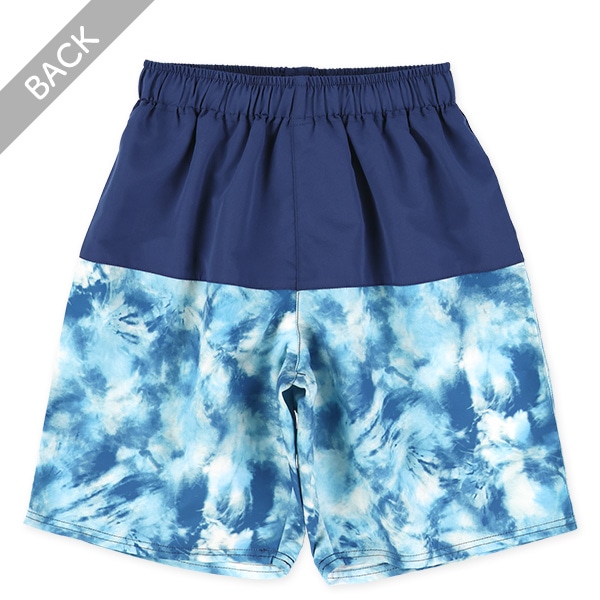 タイダイ風切り替えサーフパンツ