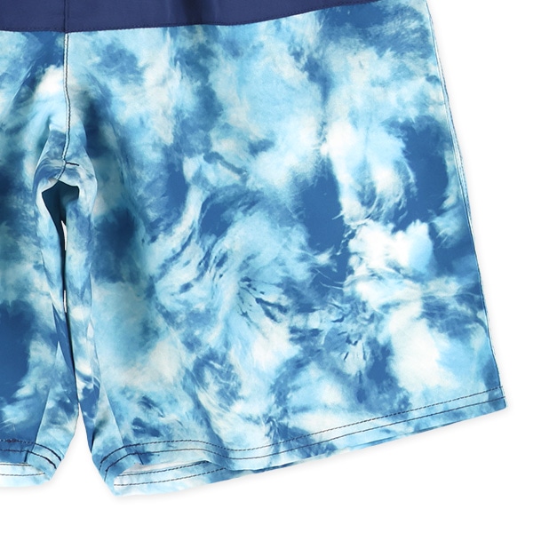 タイダイ風切り替えサーフパンツ