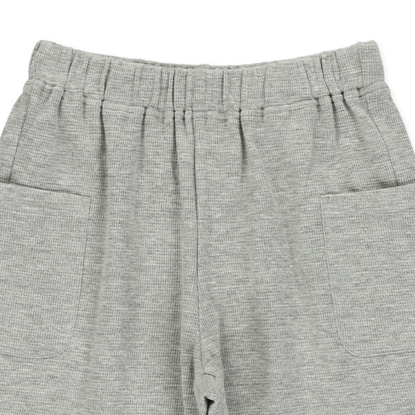 ワッフルポケット付きハーフパンツ