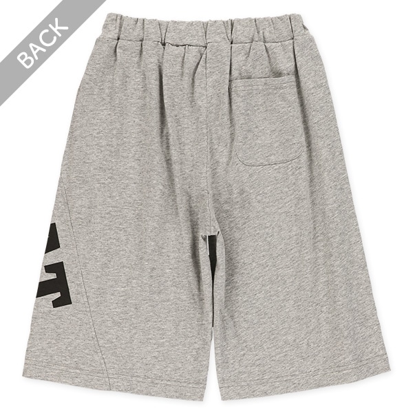 ビッグロゴ斜め切り替えハーフパンツ