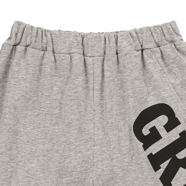 ビッグロゴ斜め切り替えハーフパンツ