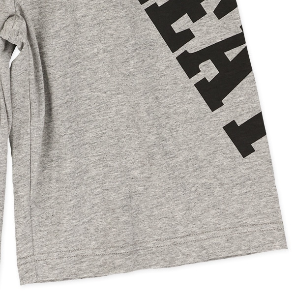 ビッグロゴ斜め切り替えハーフパンツ