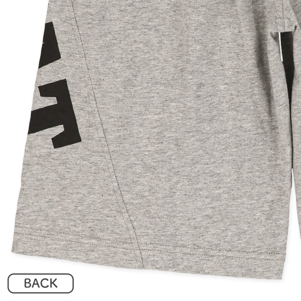 ビッグロゴ斜め切り替えハーフパンツ