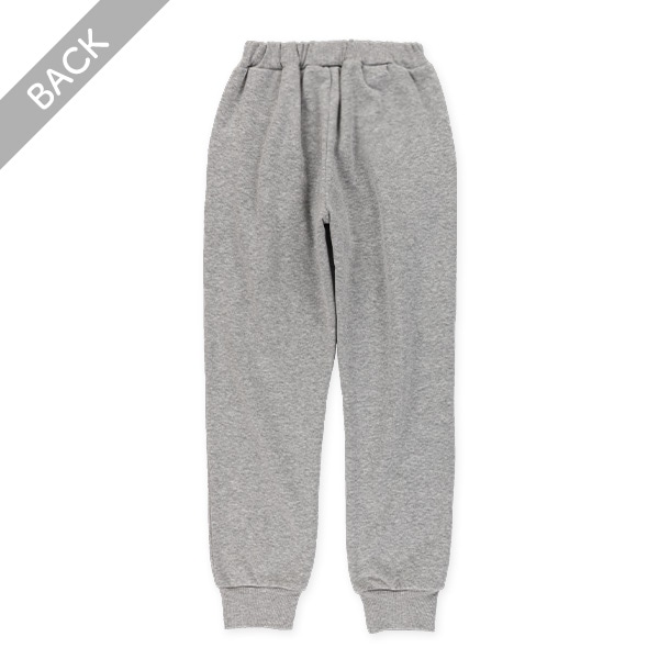 裏起毛斜めラインパンツ